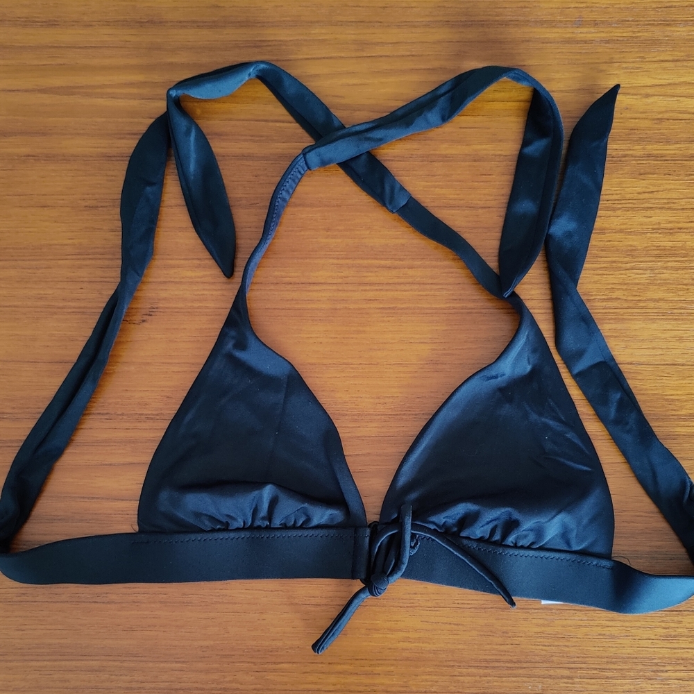 Victoria's Secret Small Black Bikini Top